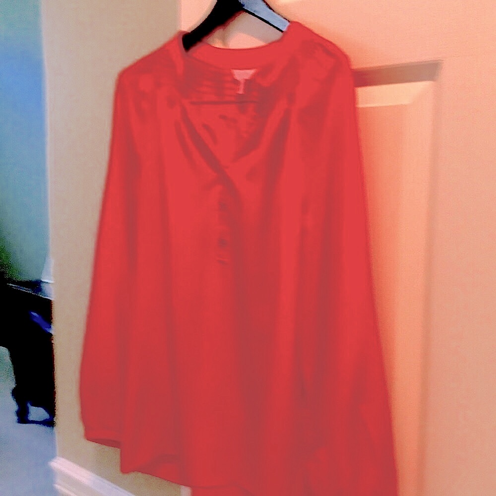 Beautiful Orange Top Elsa One Once. Blouse